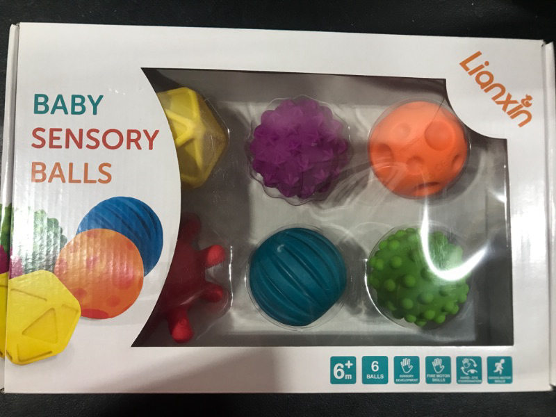 Photo 1 of BABY SENSORY BALLS 6+ MO. 6 BALLS