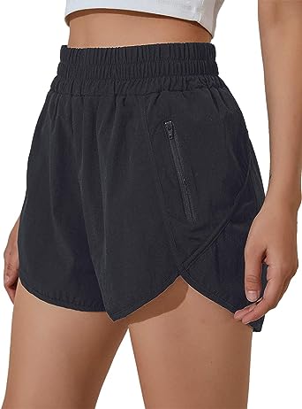 Photo 1 of BMJL Women's Athletic Shorts High Waisted Running Shorts Pocket
L