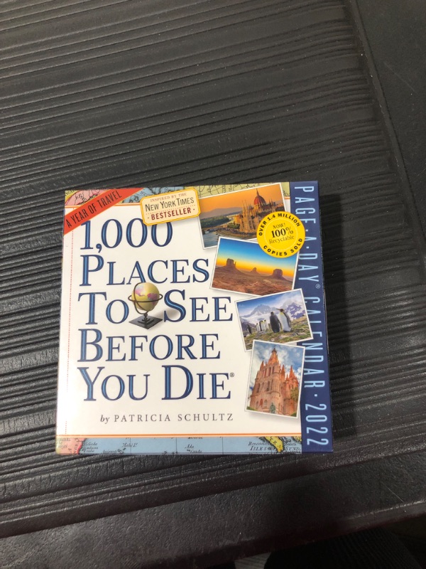 Photo 2 of 1,000 Places to See Before You Die Page-A-Day Calendar 2022: A Year of Travel