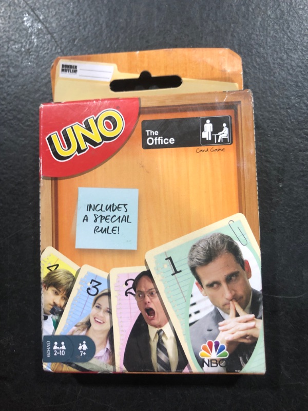 Photo 2 of ?UNO The Office Card Game for Teens & Adults for Family or Game Night with Special Rule for 2-10 Players