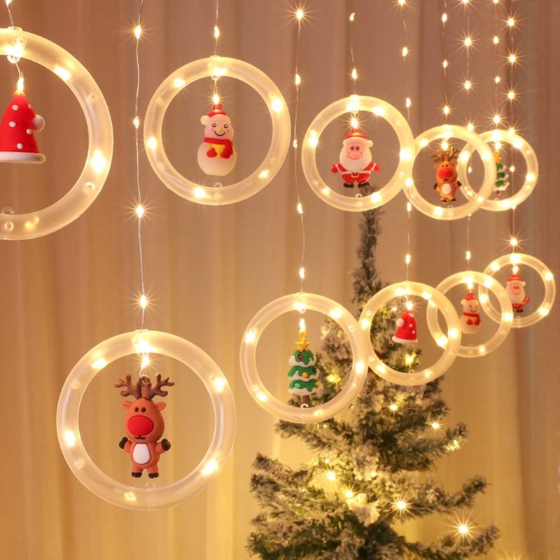 Photo 1 of Bonano Christmas Lights That can be Used Outdoors and Indoors. 3D Novelty Lights , Christmas Decoration, Christmas Tree Decoration,Warm White