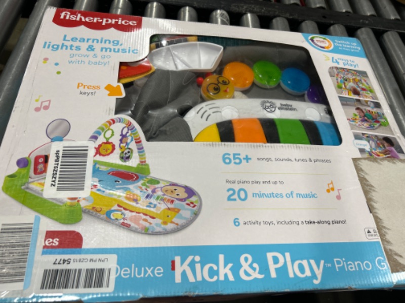 Photo 2 of Baby Einstein 4-in-1 Kickin' Tunes Music and Language Play Gym and Piano Tummy Time Activity Mat