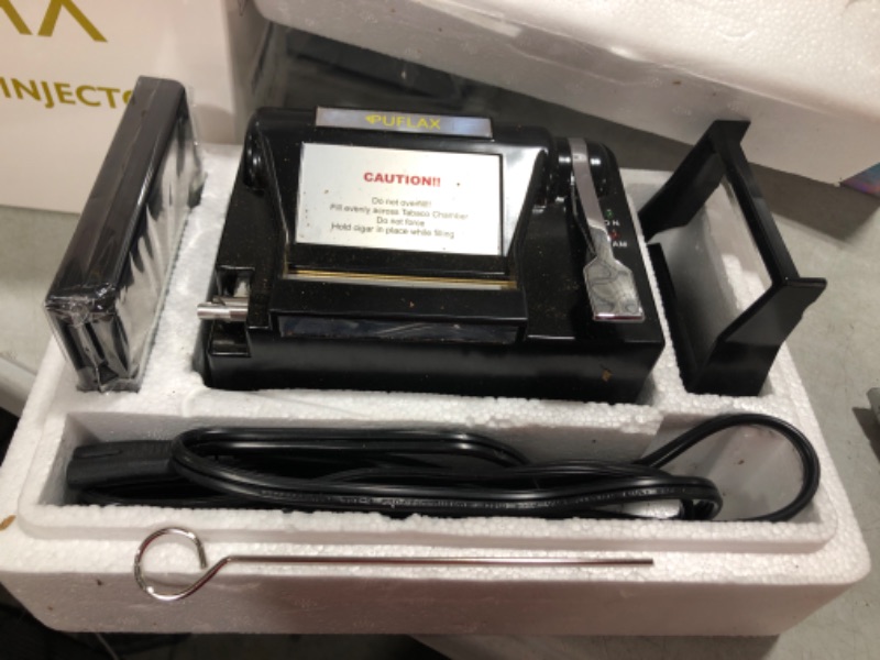 Photo 1 of Cigarette Rolling Machine Automatic Cigarette Injector Electric Rolling Machine for Tabaco Tubes