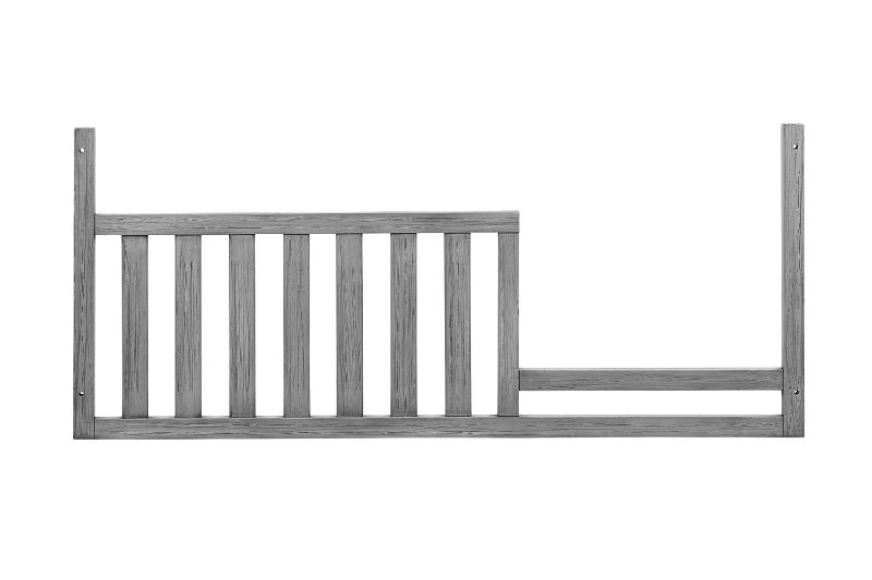 Photo 1 of 
Oxford Baby Glenbrook Crib to Toddler Bed Guard Rail Conversion Kit, Graphite Gray, GreenGuard Gold Certified