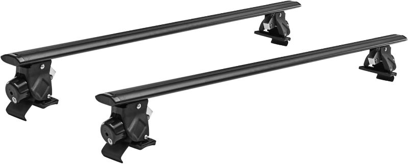 Photo 1 of  Car Rooftop Luggage Crossbars,Universal Adjustable Roof Rack Cross Bar Compatible for Vehicle Without Side Rails