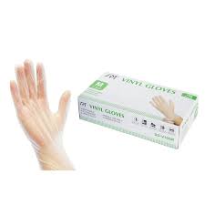 Photo 1 of  DISPOSABLE LATEX GLOVES, 100 Count SIZE MEDIUM 