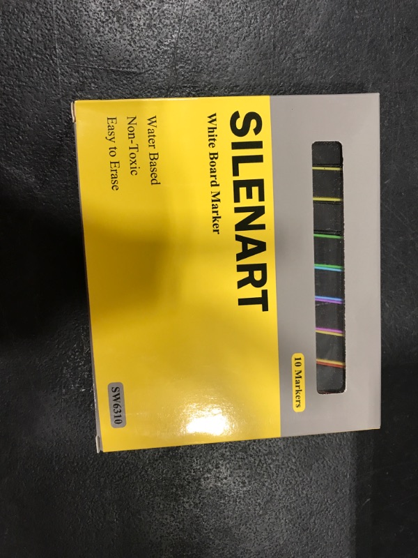 Photo 2 of Magnetic Dry Erase Markers Fine Tip, Small Whiteboard Markers for Kids, Fine Point, Low-Ordor, Dry Erase White Board Pens with Eraser, 10 Pack