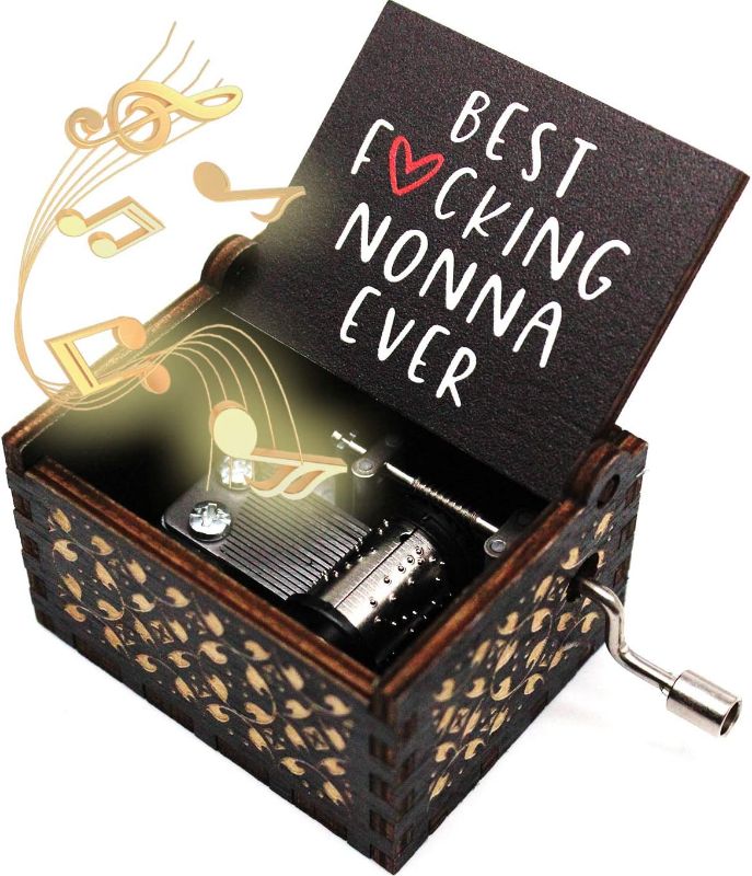 Photo 1 of 
ukebobo Wooden Music Box- You are My Sunshine Music Box, Gifts for Nonna,Grandma- 1 Set(fk)