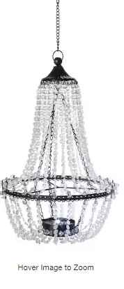 Photo 1 of 
23.2 in. H Solar Beaded Chandelier