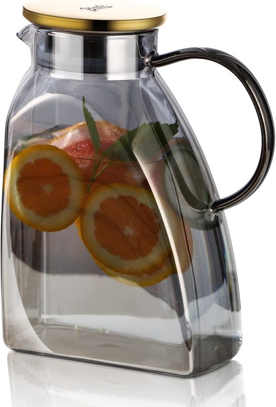 Photo 1 of 
Bincoo Glass Pitcher for Fridge Door,1.8 Liter