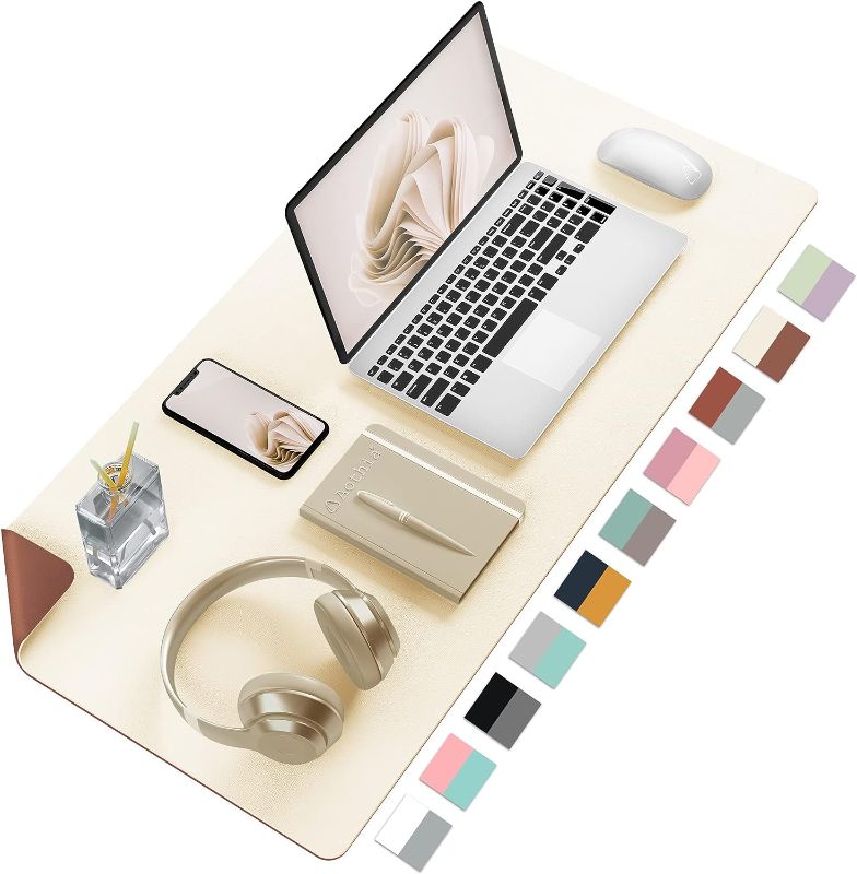 Photo 1 of Desk Mat Large Protector Pad - Multifunctional Dual-Sided Office Desk Pad