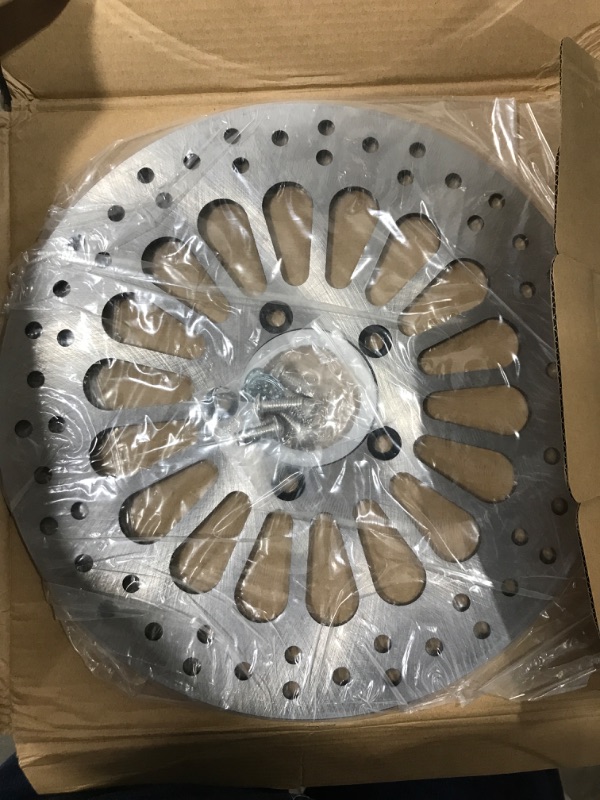 Photo 2 of 11.8 Inch Front Brake rotors 1 Piece,Great Looking Awesome Working 11.8 Inch Rotors for Harley1995-2013 Touring Front Wheel