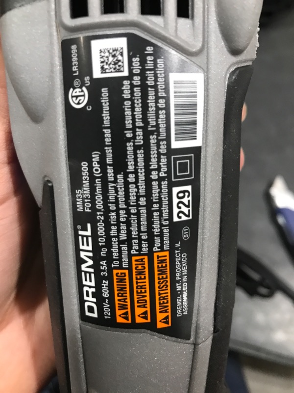 Photo 3 of DREMEL MULTI MAX MM35