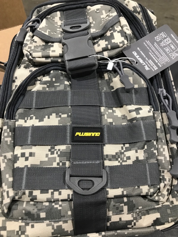 Photo 1 of 
PLUSINNO Fishing Tackle Backpack Storage Bag And Fishing Lures Baits Tackle,Water-Resistant Fishing Backpack with Rod Holder,Tackle Box and More Fishing...