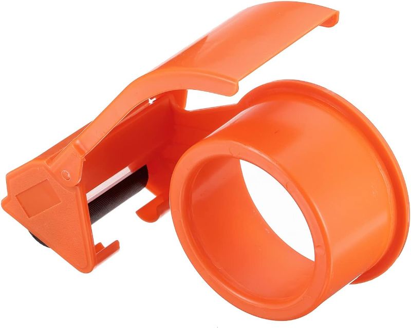 Photo 1 of 
PATIKIL 5.5 Inch Tape Dispenser, Portable Tape Cutting Holder, Shipping Tools, Orange