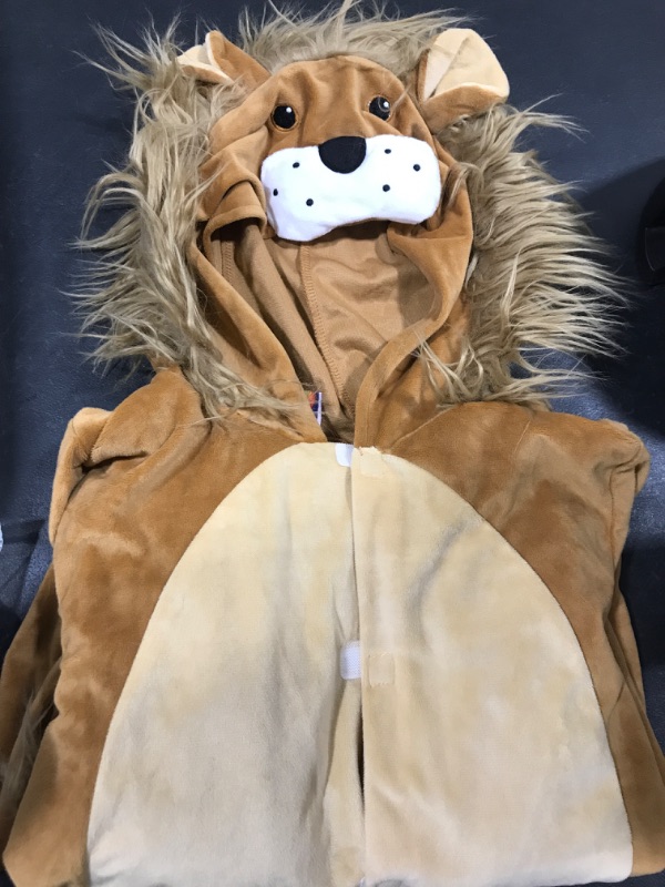 Photo 2 of Kids Lion Onesie Halloween Costume size large