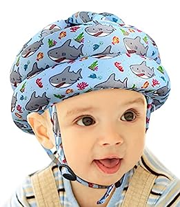 Photo 1 of Baby Helmet for Crawling Walking Baby Head Protector - Head Protection for Baby No Bumps and Soft Cushion Infant Baby Safety Headguard I Toddler Inflatable Helmets 1-2 Years Old, 6-12 Months 