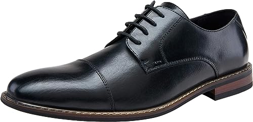 Photo 1 of  Jousen Men's Dress Shoes Classic Mens Oxfords Formal Business Shoes Modern Derby Oxford 11.5