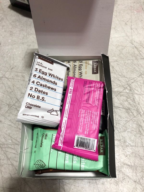 Photo 1 of EXP not found - RX Bar - Assorted 12 PK 