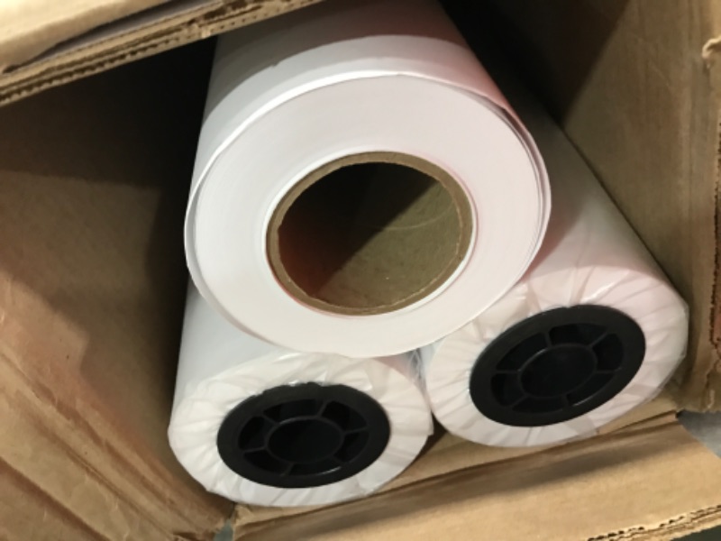 Photo 1 of Alliance Wide Format Paper 24" x 150' CAD Bond Rolls (20lb | 4 Rolls, 24 In x 150 Ft | 2" Core) 20lb | 4 Rolls 24 In x 150 Ft | 2" Core
