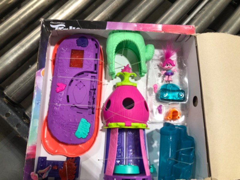 Photo 2 of DreamWorks Trolls World Tour Blooming Pod Stage Musical Toy, Plays 3 Different Songs, Playset for Girls and Boys 4 Years and Up