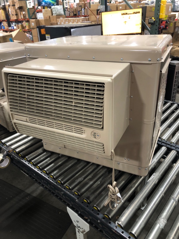 Photo 2 of 3300 CFM 2-Speed Window Evaporative Cooler for 900 sq. ft. (with Motor and Remote Control)
