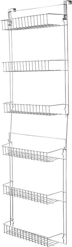 Photo 1 of  6-Tier Adjustable Pantry Shelves and Door Rack for Home Organization and Storage,