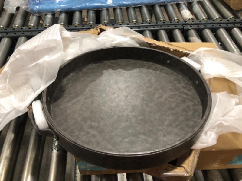 Photo 1 of 15IN GREY SERVING TRAY 
