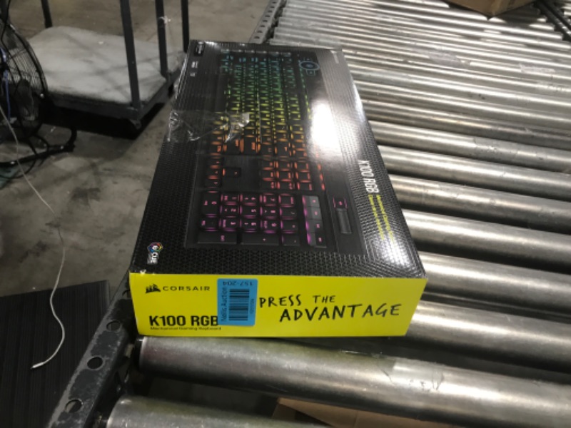 Photo 5 of Corsair K100 RGB Mechanical Gaming Keyboard - Cherry MX Speed RGB Silver Keyswitches