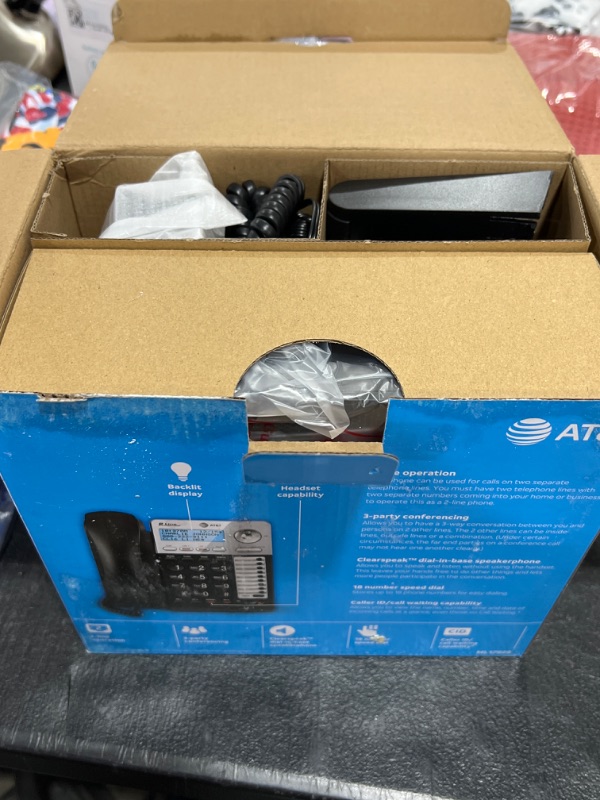 Photo 1 of Vtech Communications Inc 2 Packs BLK 2Line Speaker Phone