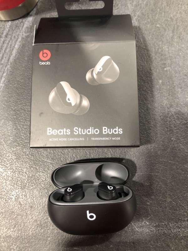 Photo 2 of Beats Studio Buds – True Wireless Noise Cancelling Bluetooth Earbuds - Black
