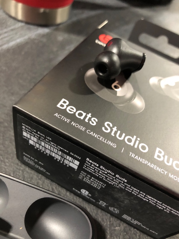 Photo 3 of Beats Studio Buds – True Wireless Noise Cancelling Bluetooth Earbuds - Black
