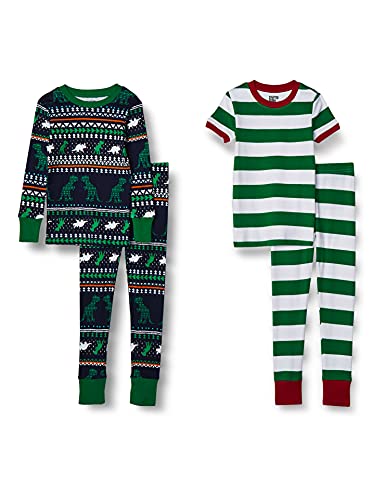 Photo 1 of Amazon Essentials Boys' Snug-fit Cotton Pajamas Sleepwear Sets. Size 12