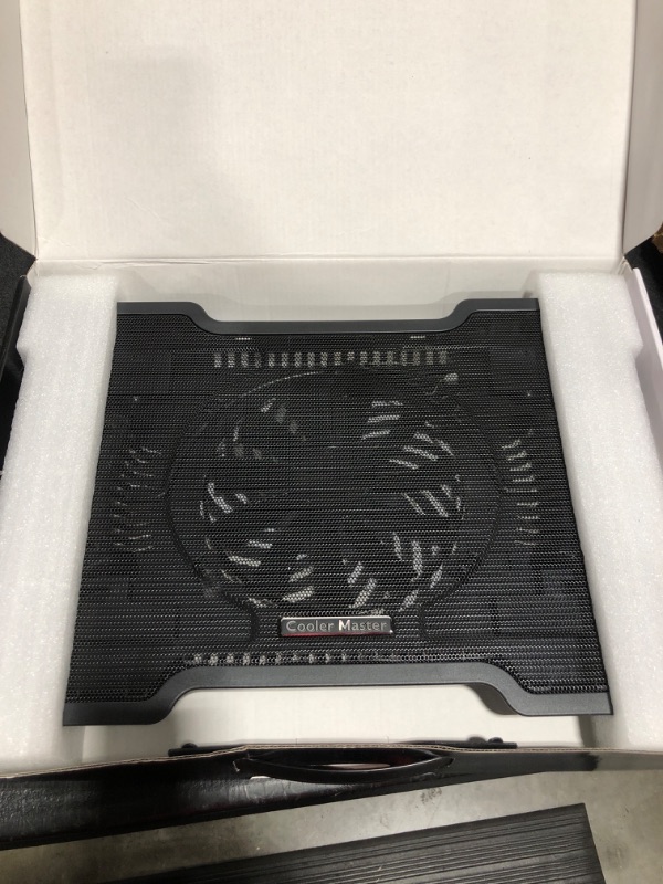 Photo 1 of Cooler Master NotePal X-Slim Ultra-Slim Laptop Cooling Pad with 160mm Fan (R9-NBC-XSLI-GP),Black X-Slim
