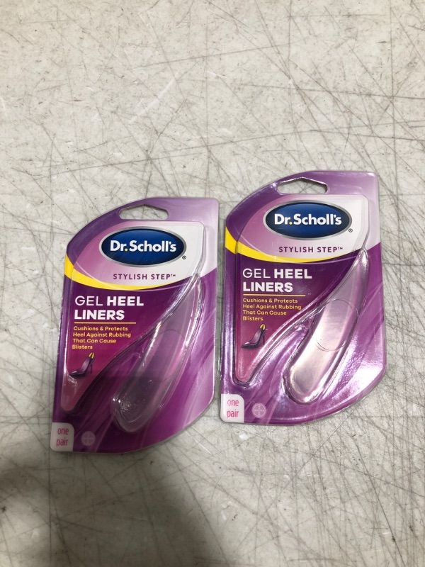 Photo 2 of Dr. Scholl’s Stylish Step Gel Heel Liners, 1 Pair - One size fits all PACK OF 2