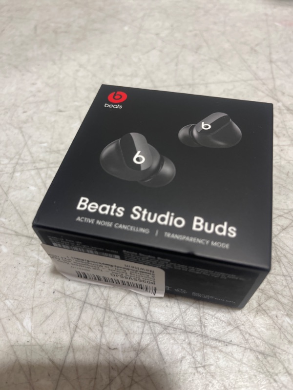 Photo 2 of Beats Studio Buds True Wireless Noise Cancelling Earbuds Compatible with Apple & Android, Built-in Microphone, IPX4 Rating, Sweat Resistant Earphones, Class 1 Bluetooth Headphones - Black - FACTORY SEALED - 