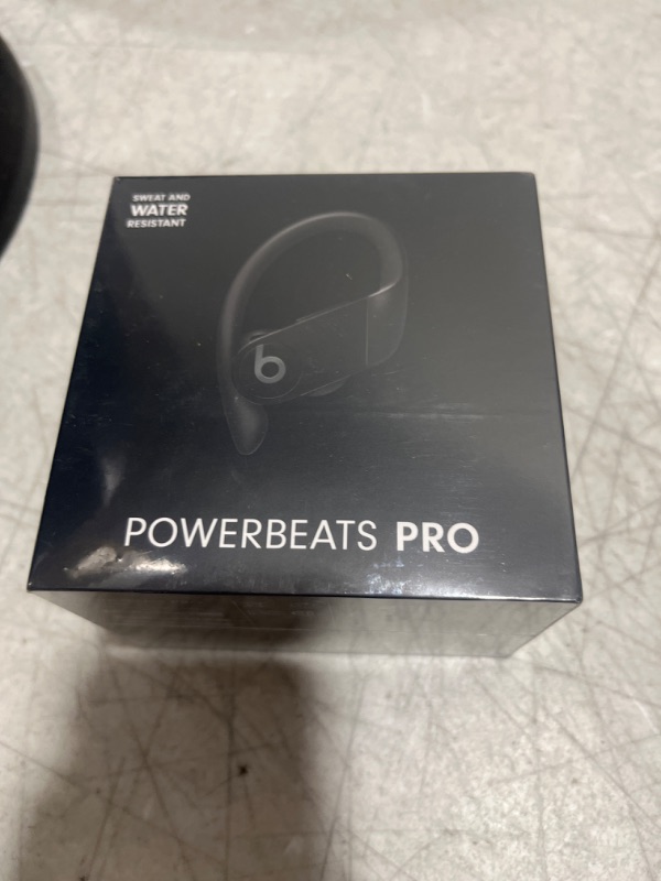 Photo 2 of Beats Powerbeats Pro Wireless Earbuds - Apple H1 Headphone Chip, Class 1 Bluetooth Headphones, 9 Hours of Listening Time, Sweat Resistant, Built-in Microphone - Black
- FACTORY SEALED - 