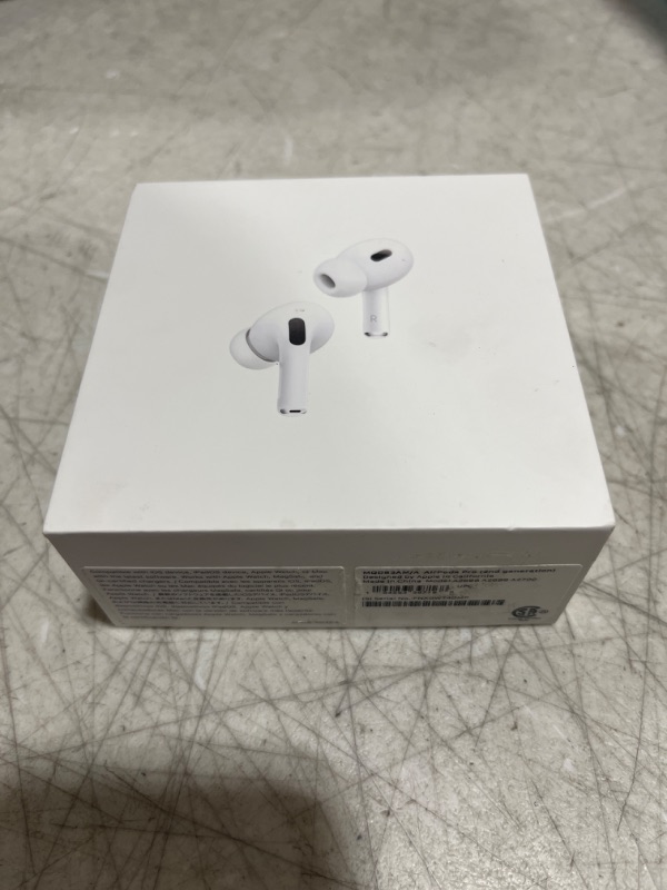 Photo 2 of AirPods Pro (2nd generation) - FACTORY SEALED - 