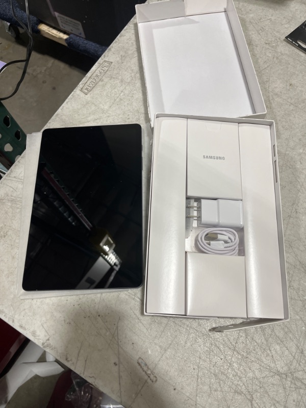 Photo 2 of SAMSUNG Galaxy Tab S6 Lite 10.4" 128GB Android Tablet, S Pen Included, Slim Metal Design, AKG Dual Speakers, Long Lasting Battery, US Version, 2020, Oxford Gray 128GB Oxford Gray - SEALED - OPEN BOX - DAMAGE TO BOX - ITEM IS NEW 