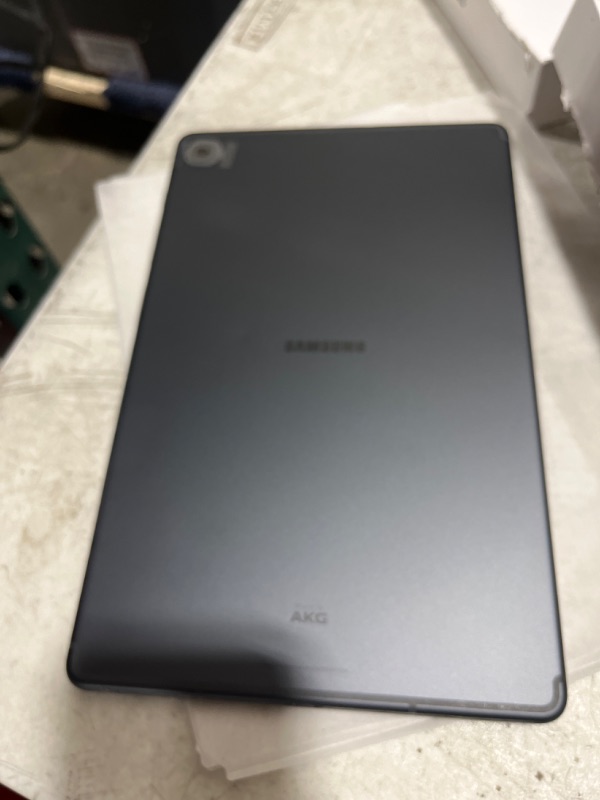 Photo 3 of SAMSUNG Galaxy Tab S6 Lite 10.4" 128GB Android Tablet, S Pen Included, Slim Metal Design, AKG Dual Speakers, Long Lasting Battery, US Version, 2020, Oxford Gray 128GB Oxford Gray - SEALED - OPEN BOX - DAMAGE TO BOX - ITEM IS NEW 