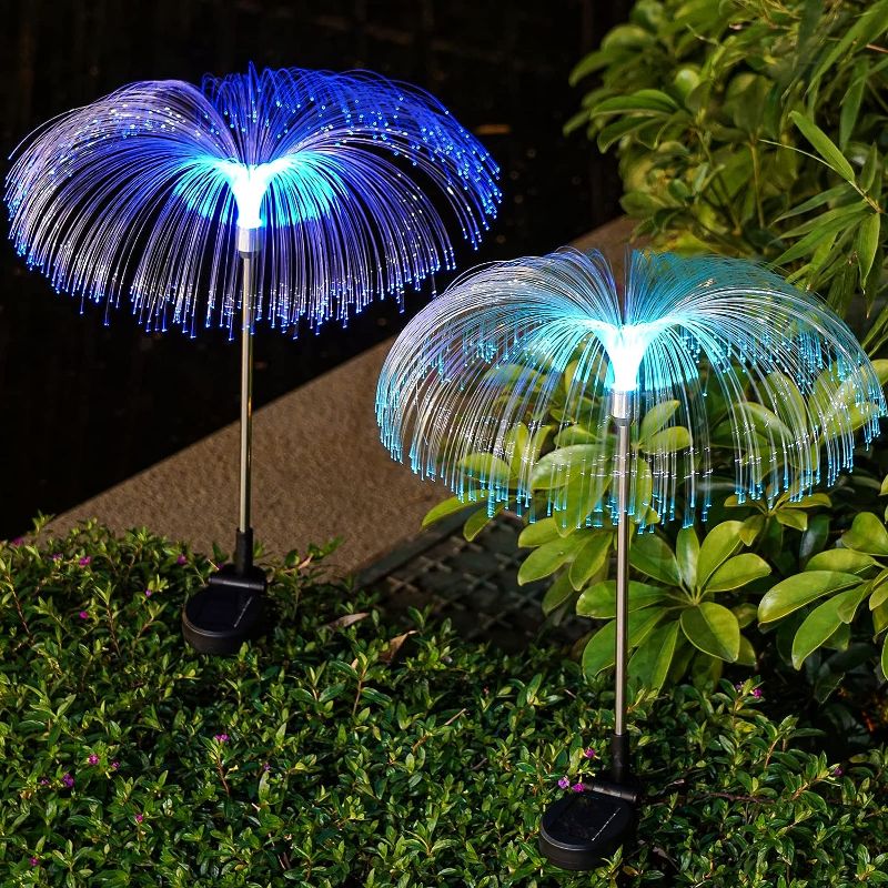 Photo 1 of 
Solar Lights Outdoor Waterproof Solar Garden Lights Decorative 2PACK