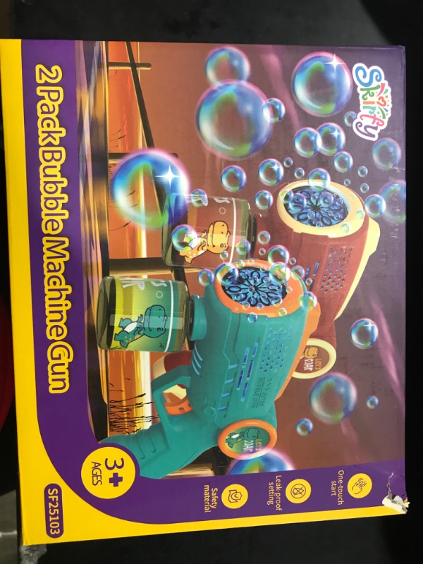 Photo 2 of , 2 PCS Bubble Machine Gun 