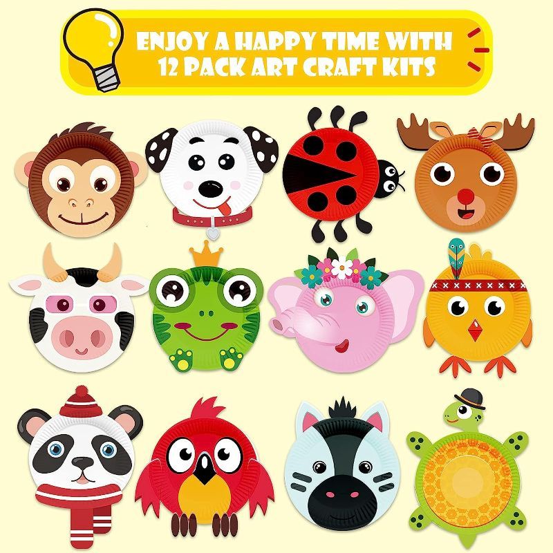 Photo 1 of Art Craft Gift for Kids -  Paper Plate Art Kit 