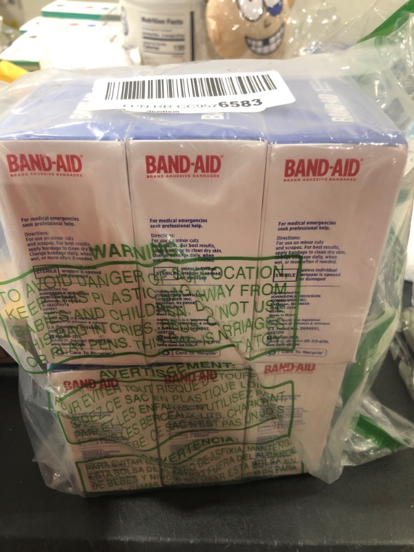 Photo 2 of Band-Aid Brand Tru-Stay Sheer Strips Adhesive Bandages for First Aid and Wound Care, Assorted Sizes, 80 ct