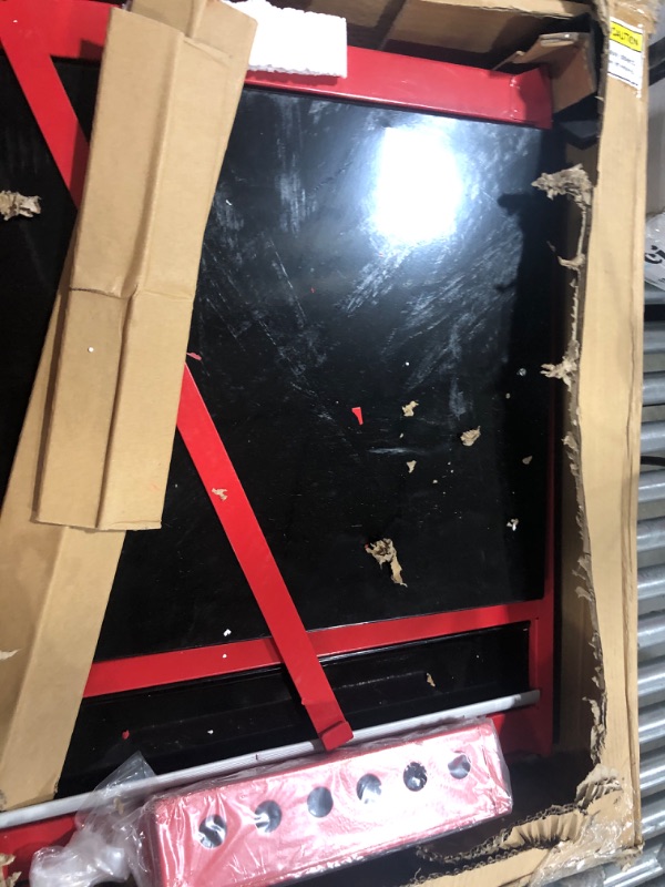 Photo 1 of BIG RED ATBT1204R-RB Torin Rolling Garage Workshop Tool Organizer: Tool Chest with Large Storage Cabinet and Adjustable Shelf, Red/Black   BOTTOM ONLY