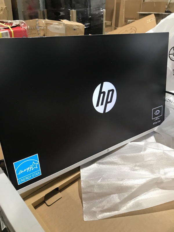 Photo 2 of HP 27-in FHD IPS LED Backlit Monitor with Audio White Color