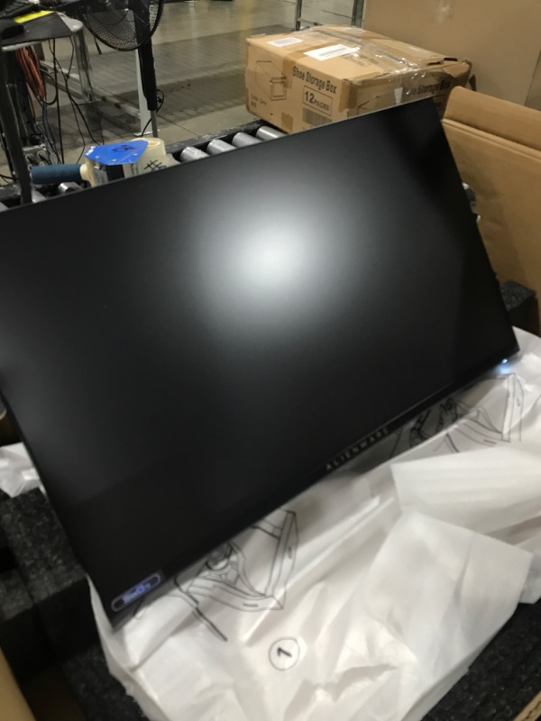 Photo 2 of Alienware 360Hz Gaming Monitor 24.5 Inch FHD (Full HD 1920 x 1080p), NVIDIA G-SYNC Certified, 100mm x 100mm VESA Mounting Support, Dark Side of The Moon