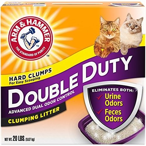 Photo 1 of (2 pack) Arm Hammer Double Duty Clumping Litter 20lb Box
