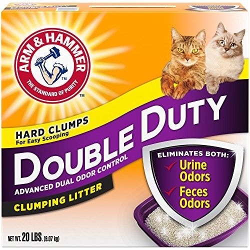 Photo 1 of (2 pack) Arm Hammer Double Duty Clumping Litter 20lb Box
