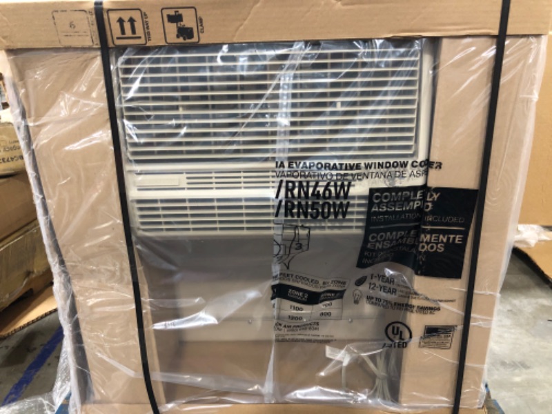Photo 3 of 4700 CFM 2-Speed Window Evaporative Cooler for 1600 sq. ft. (with Motor and Remote Control) RWC50 
ITEM IS ON A PALLET NEEDS TO BE PICKED UP BY TRUCK
